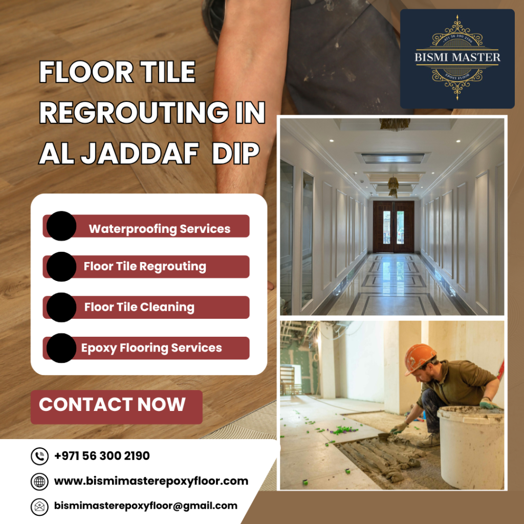 Floor Tile Regrouting in Al Jaddaf