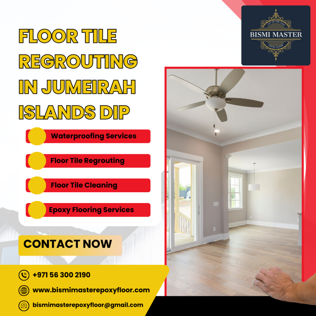 Floor Tile Regrouting in Jumeirah Islands