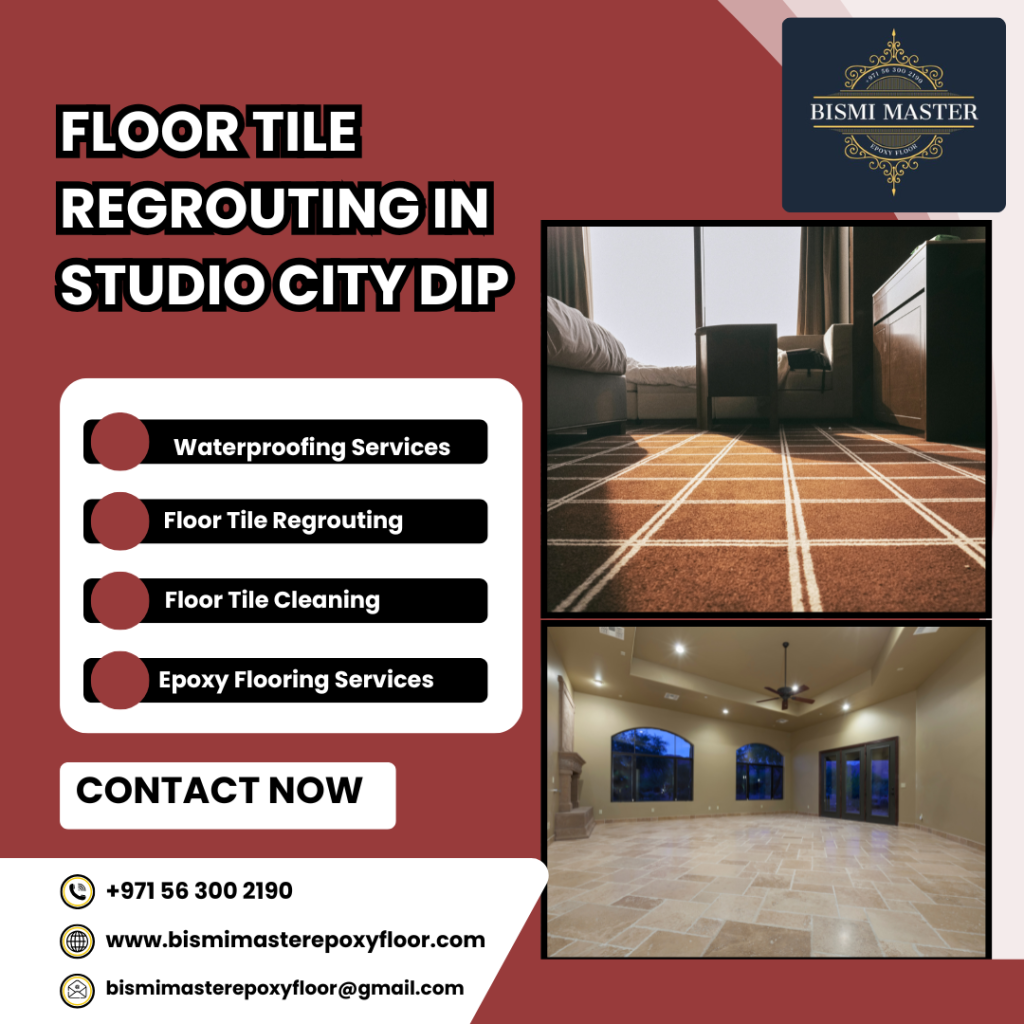 Floor Tile Regrouting in Studio City