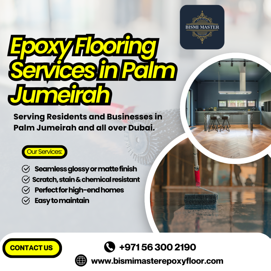Epoxy Flooring Services in Palm Jumeirah