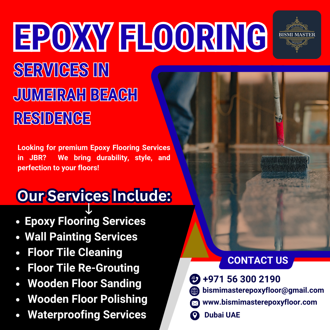Epoxy Flooring Services in Jumeirah Beach Residence (JBR)