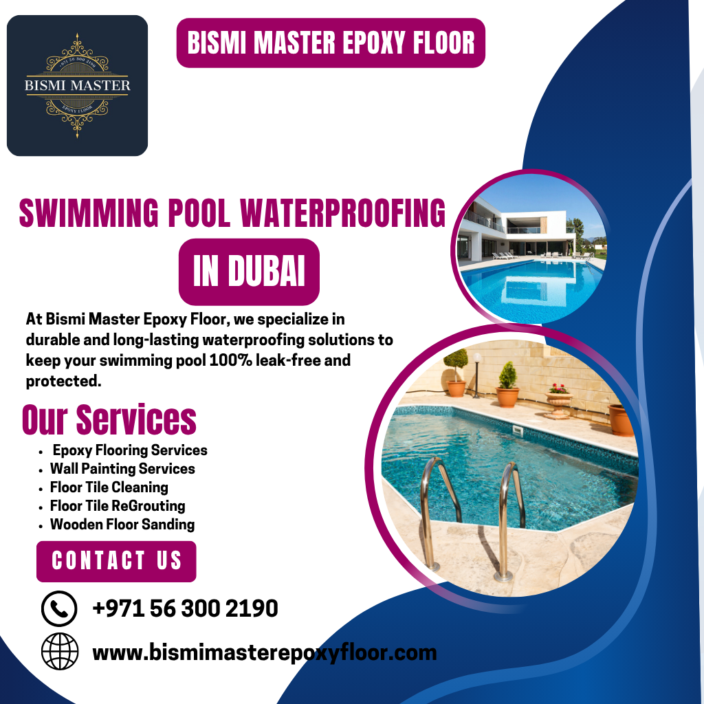 Swimming Pool Waterproofing in Dubai