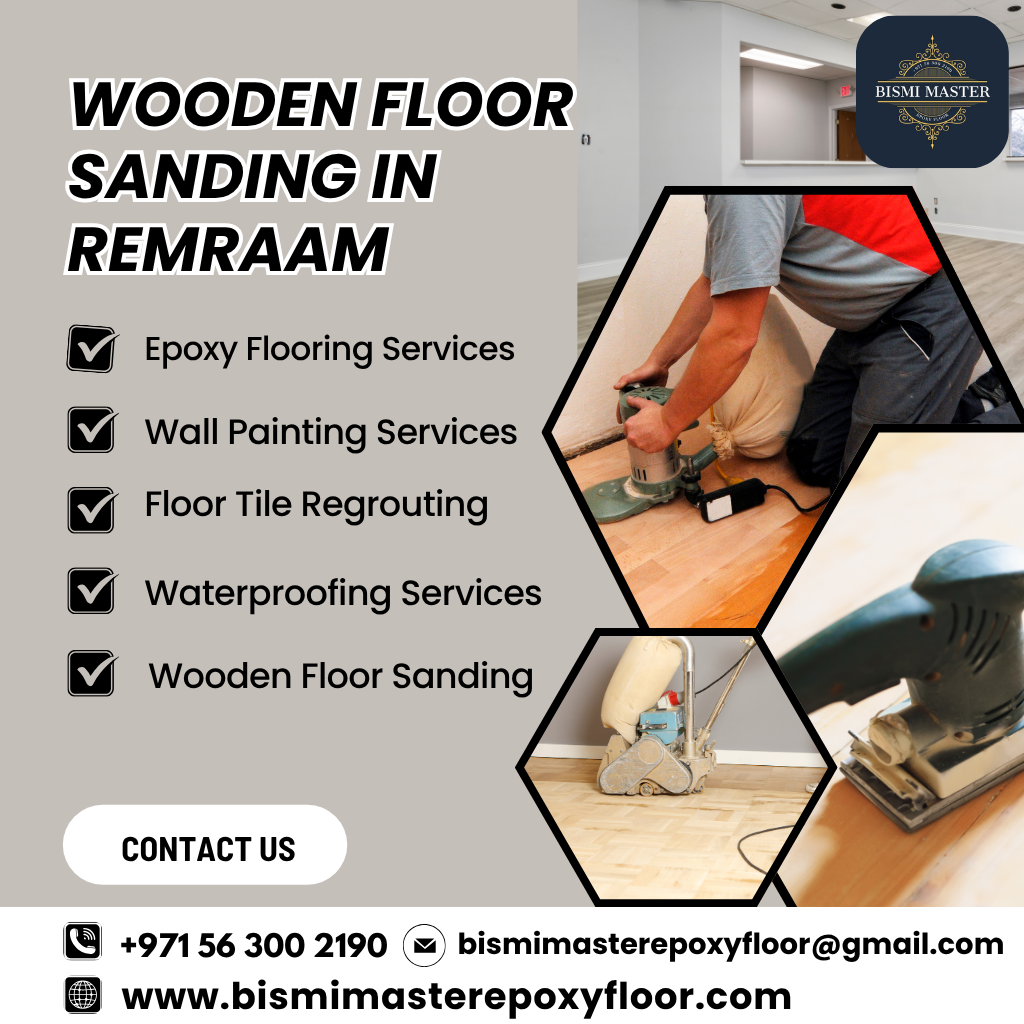 Wooden Floor Sanding in Remraam